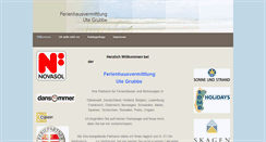 Desktop Screenshot of ferienhausvermittlung-online.net